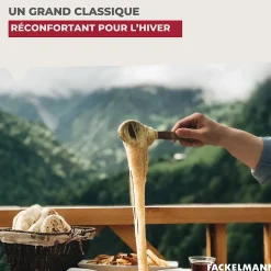 Set à fondue Savoyarde 4 personnes fonte émaillée Fackelmann