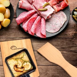 Set 4 spatules + 4 planchettes bois Little Balance 8503