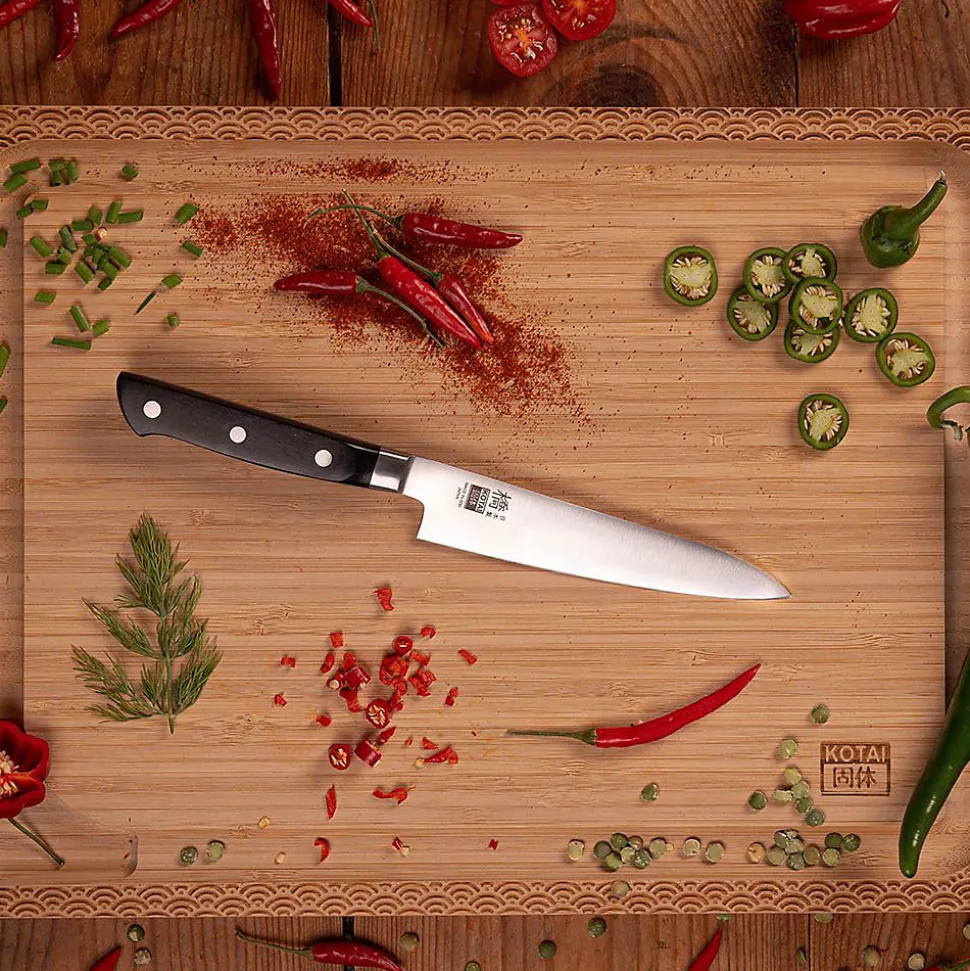 Set base de 2 couteaux Hashi Classique - KOTAI - Couteau japonais Gris