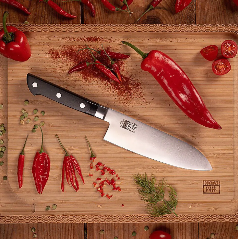 Set base de 2 couteaux Hashi Classique - KOTAI - Couteau japonais Gris