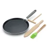 Set chandeleur avec crêpière 26 cm et 3 ustensiles Elo Ducato