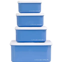 Set de 4 boîtes à goûter A Little Lovely Company