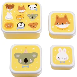 Set de 4 boîtes à goûter A Little Lovely Company