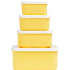 Set de 4 boîtes à goûter A Little Lovely Company