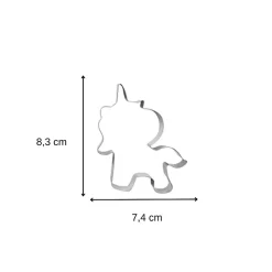 Set de 4 emporte-pièces licorne Zenker Emporte-pièces