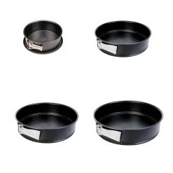 Set de 4 moules à manqué à charnière 18 cm + 24 cm + 26 cm + 28 cm Dr.Oetker Tradition