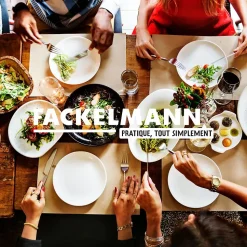 Set de 1 poêle de 20 cm en inox et couvercle en verre Fackelmann Eterna