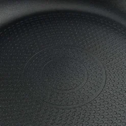 Set de 3 poêles à frire 20 cm 24 cm et 28 cm fond en nid d'abeille et doseur d'huile Elo Smart Life