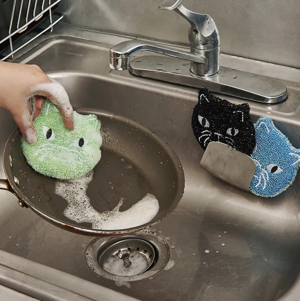 Set de 3 éponges en Nylon - Kikkerland