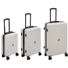Set de 3 valises ABS 8 roues argile - Argile- 5five