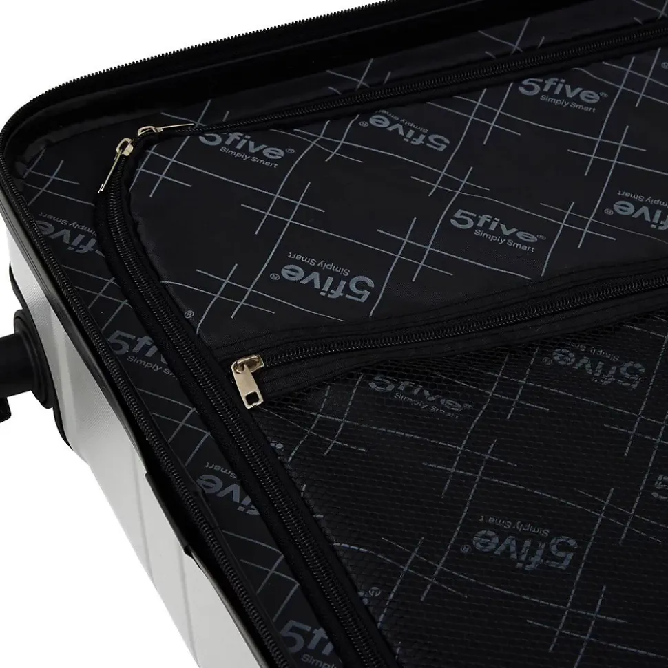 Set de 3 valises ABS 8 roues argile - Argile- 5five