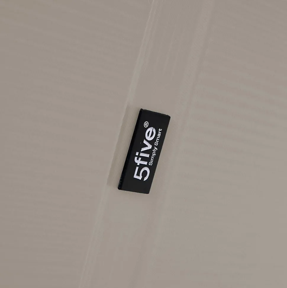 Set de 3 valises ABS 8 roues argile - Argile- 5five