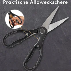 Set de couteaux avec support 7 pièces blanc Classbach C-MBS4018-Blanc