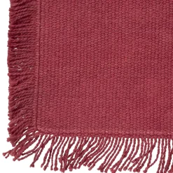 Set de table avec franges en coton MAHA