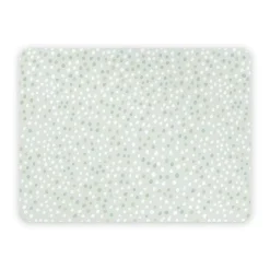 Set de table en vinyle pois vert 30x40 cm