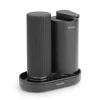 Set distributeurs de savon + plateau, gris, Brabantia Sinkstyle