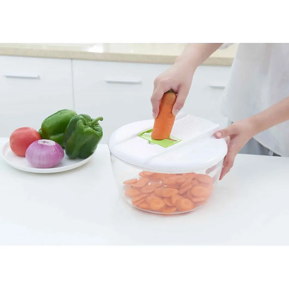 Set essoreuse à salade et mandoline Herzberg HG5057