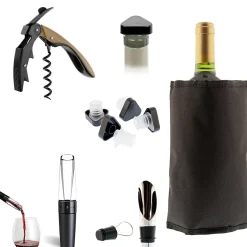Set prestige 6 pièces pour dégustation des vins - Noir Noir - Apérifun par Koala