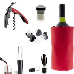 Set prestige 6 pièces pour dégustation des vins - Rouge Rouge - Apérifun par Koala