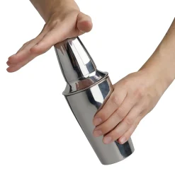 Set Shaker à cocktails en inox 400 ml et Doseur à alcool 2 cl et 4 cl Fackelmann Bar Concept