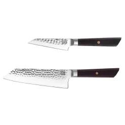 Set Starter 2 couteaux Bunka - KOTAI - Couteau japonais Gris 9cm / 20cm