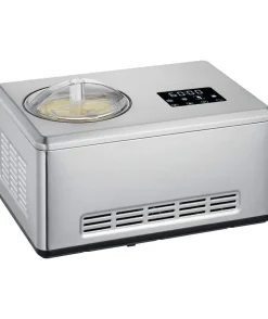 SEVERIN EZ7405 Sorbetiere Yaourtiere 2 en 1 - Fonction innovante pour la realisation de glaces sorbets et de yaourts / inox bros