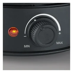 SEVERIN FO2473 Fondue électrique 8 personnes avec caquelon inox amovible, Inclus : Protection anti-projections et 8 fourchettes