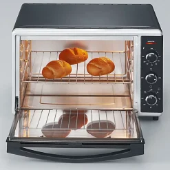 SEVERIN Mini four noir et argent 42 litres TO2058
