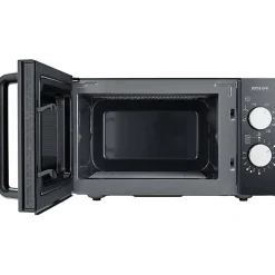 Severin MW 7762 Micro-ondes noir, acier inoxydable 800 W fonction grill