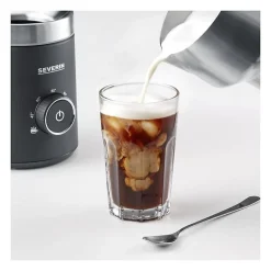 SEVERIN SM3586 Emulsionneur de lait / Chocolatiere Spuma 700, Mousse de lait onctueuse, Le lait ne brûle pas, Capacité : 700 ml