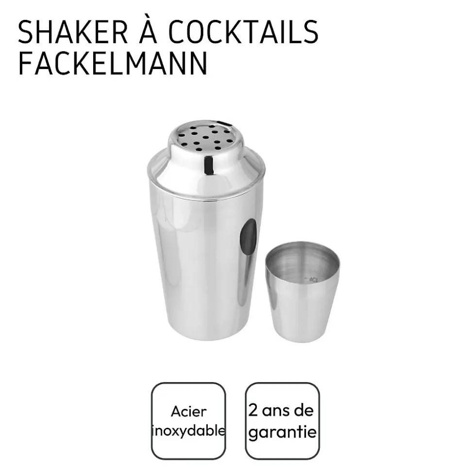 Shaker à cocktails en inox 400 ml Fackelmann Bar Concept
