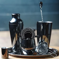 Shaker parisien gris titane 550 ml - Olympia