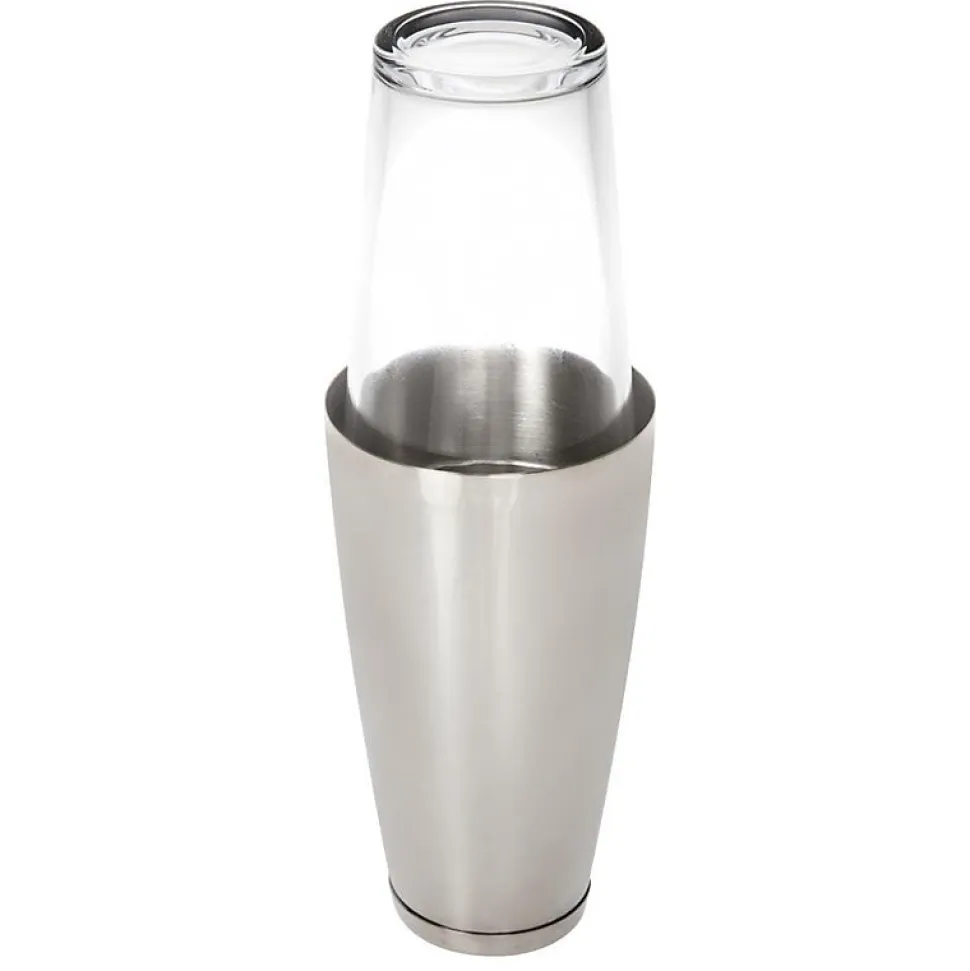 Shaker professionnel type Boston et verre - APS