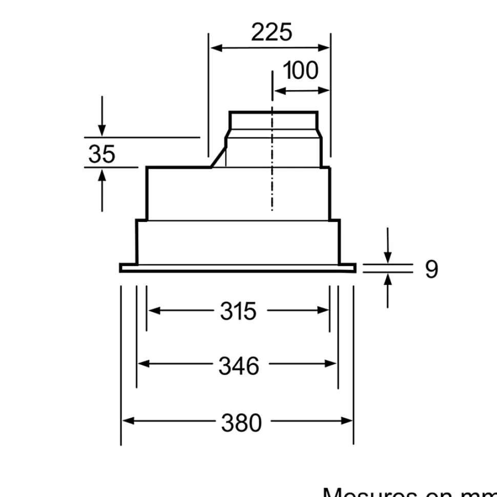 SIEMENS Groupe filtrant 53 cm débit 618 m3/h - LB55565