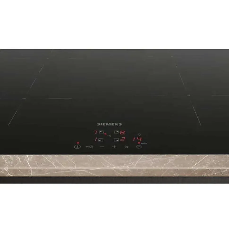 Siemens iQ100 EU611BEB5H plaque Noir Intégré 60 cm Céramique 4 zone(s)