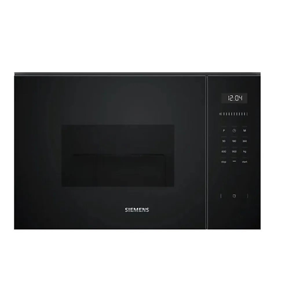 Siemens Micro-ondes encastrable 25l 1450w noir - BE555LMB1
