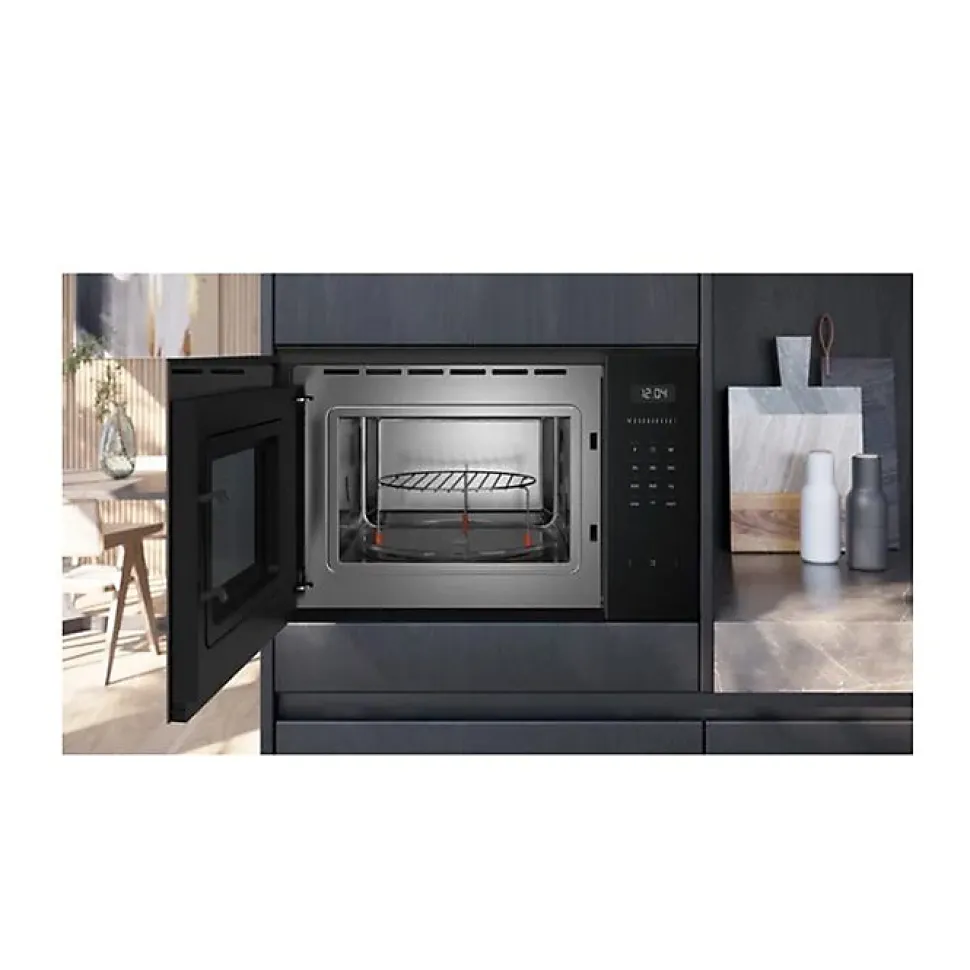 Siemens Micro-ondes encastrable 25l 1450w noir - BE555LMB1