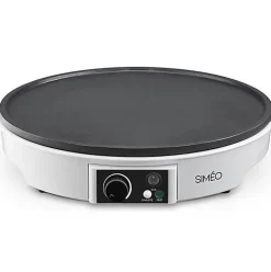 Simeo Crêpière 30cm 1000w blanc - cre245