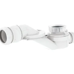 Siphon de baignoire extra-plat - 1'1/2 - Diamètre 40 mm - Valentin