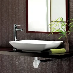 Siphon de lavabo universel blanc Wirquin