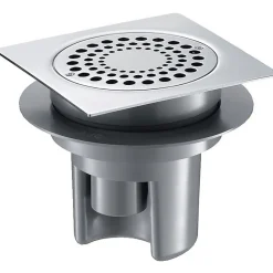 Siphon de sol à hauteur réglable - 150 x 150 mm - Delabie