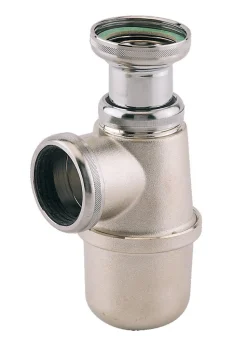 Siphon evier réglable sortie D40 laiton chromé - VALENTIN - 36720000900