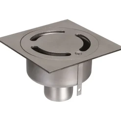 Siphon inox collectivité - 150 x 150 mm - ACO