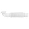 Siphon sans garde d'eau gain de place blanc 32mm Wirquin