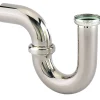 Siphon tube de lavabo en laiton chromé - VALENTIN - 16710000800