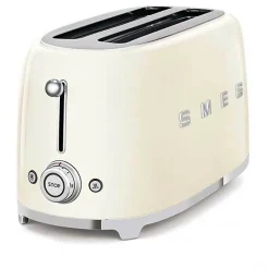 Smeg Grille-pains 2 fentes 1500w vert d'eau - tsf02pgeu