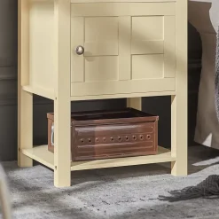 SoBuy Boîte à thé en bois avec tiroir en bambou, rangement pour sachets de thé ou capsules