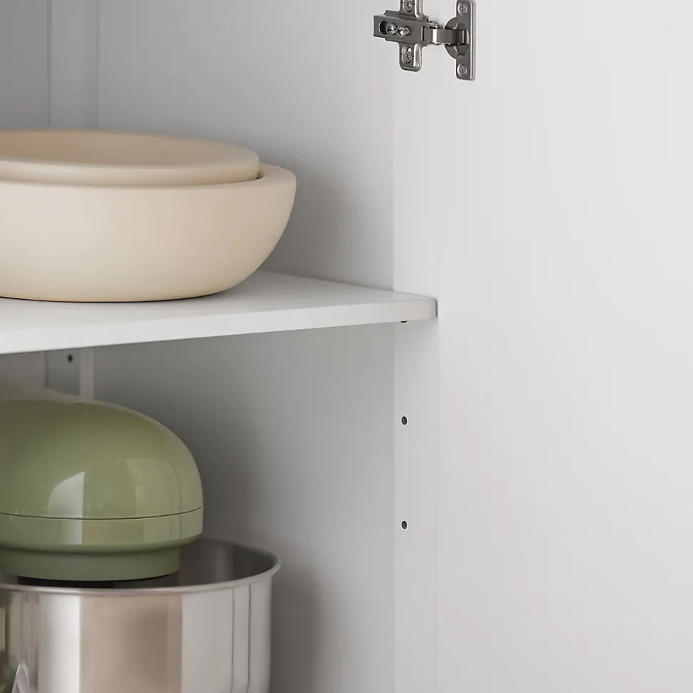 SoBuy Desserte Roulante avec Plateau en Bois, Meuble de Rangement pour Cuisine et Restaurant Blanc