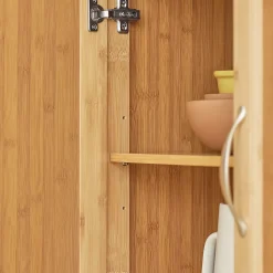 SoBuy FKW13-N Desserte roulante pour cuisine, chariot de service avec rangement, meuble pratique