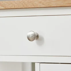 SoBuy FKW46-WN Desserte roulante chariot de cuisine avec rangement, blanc